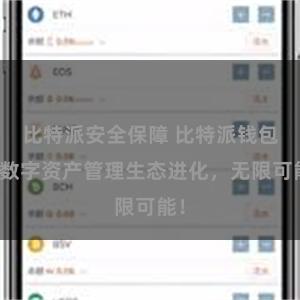 比特派安全保障 比特派钱包：数字资产管理生态进化，无限可能！
