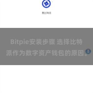 Bitpie安装步骤 选择比特派作为数字资产钱包的原因。