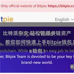 比特派中文 轻松管理多链资产，教你如何快速上手Bitpie钱包！