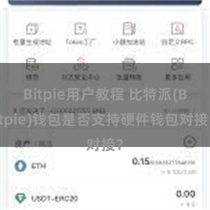 Bitpie用户教程 比特派(Bitpie)钱包是否支持硬件钱包对接？