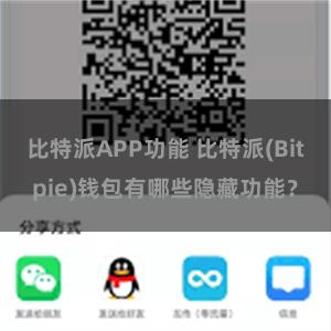 比特派APP功能 比特派(Bitpie)钱包有哪些隐藏功能？