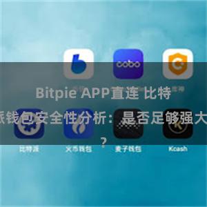 Bitpie APP直连 比特派钱包安全性分析：是否足够强大？