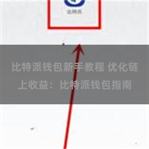 比特派钱包新手教程 优化链上收益：比特派钱包指南