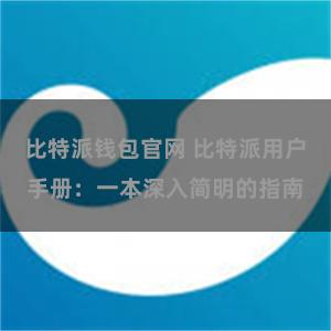 比特派钱包官网 比特派用户手册：一本深入简明的指南