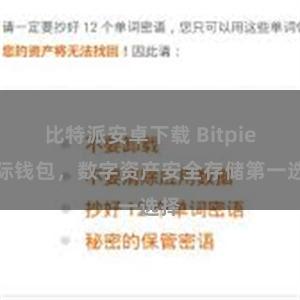 比特派安卓下载 Bitpie国际钱包，数字资产安全存储第一选择