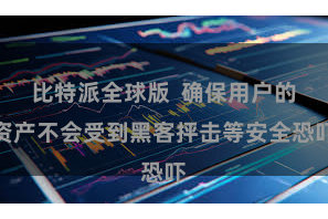 比特派全球版  确保用户的资产不会受到黑客抨击等安全恐吓