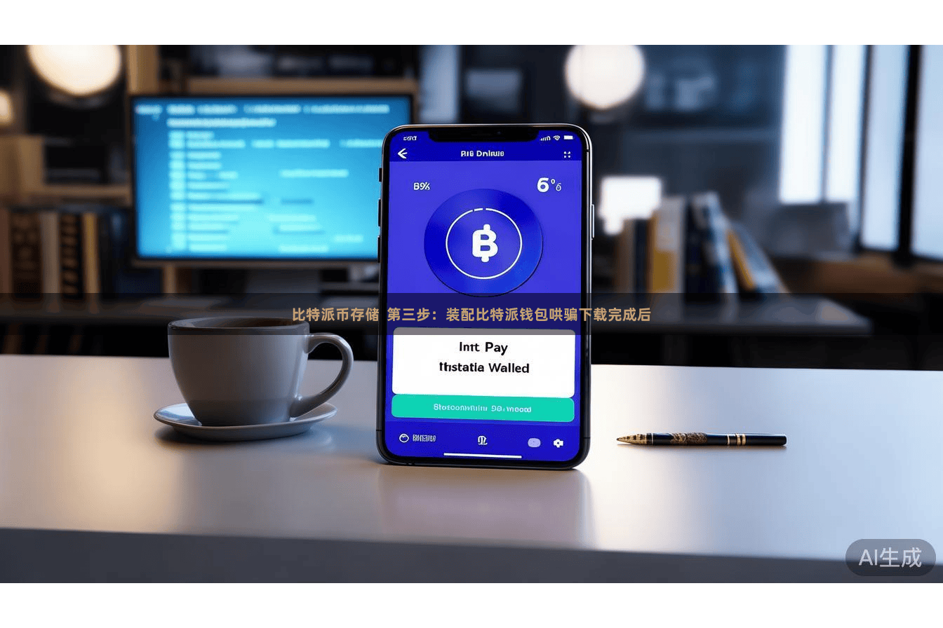 比特派币存储  第三步：装配比特派钱包哄骗下载完成后